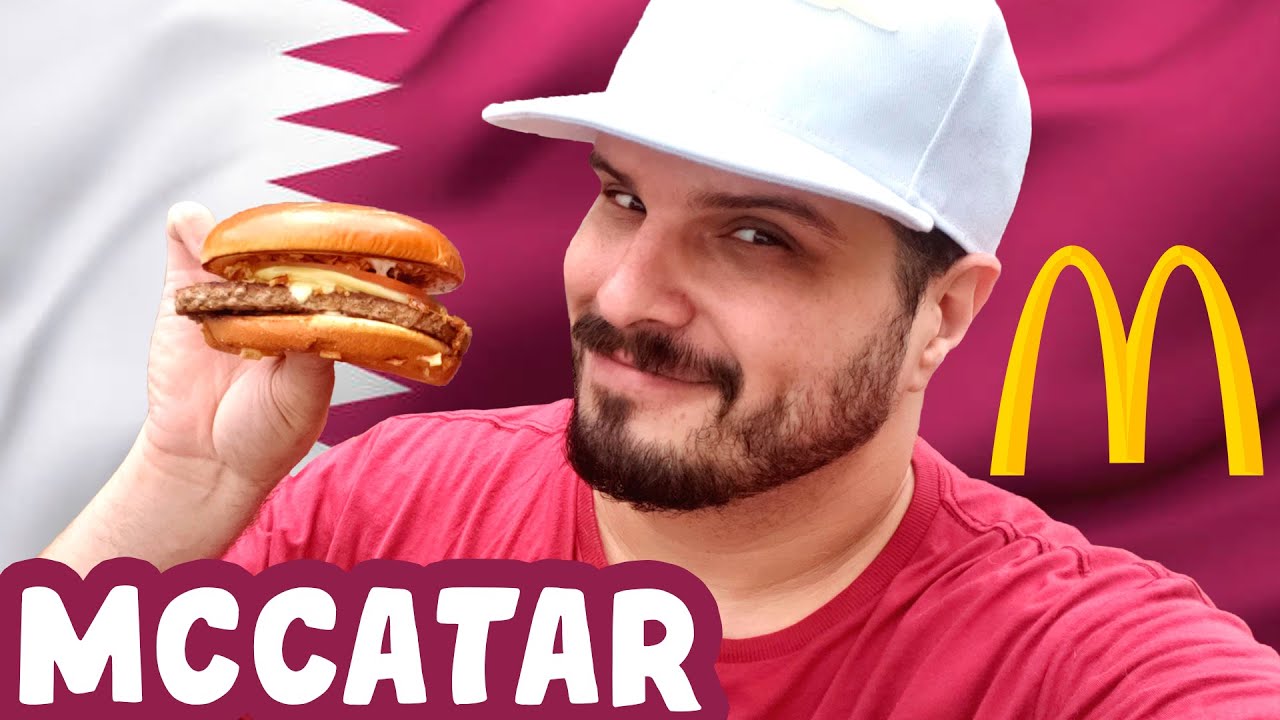 PROVANDO o McCATAR - DESVENDEI O MOLHO ÁRABE - SANDUÍCHES DA COPA DO MUNDO 2022 do MCDONALD'S
