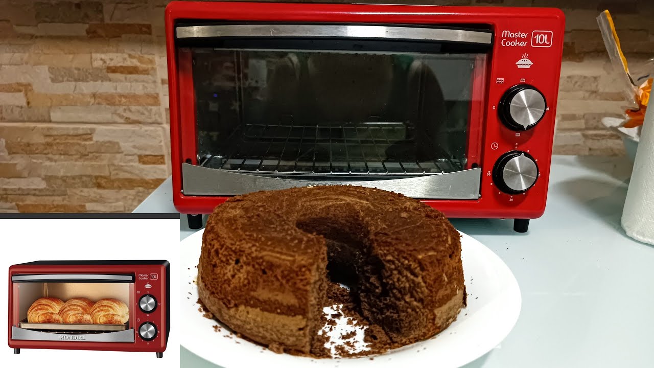 Bolo no Forno Elétrico Mondial 10L Master Cooker  #fornoeletrico #eletroportateis
