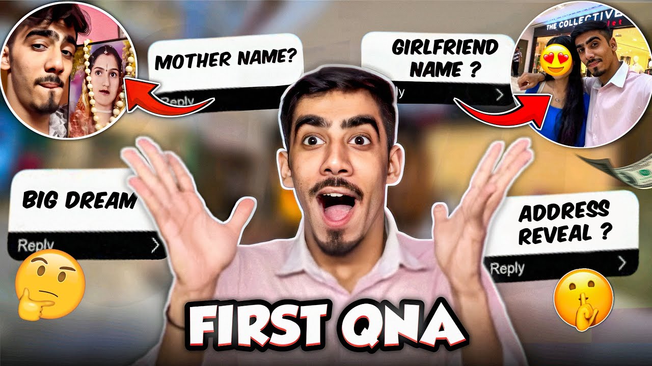 My FIRST QnA 🤯 finally youtube income and everything revealed 🥵 | TUSHAR KHTRI |
