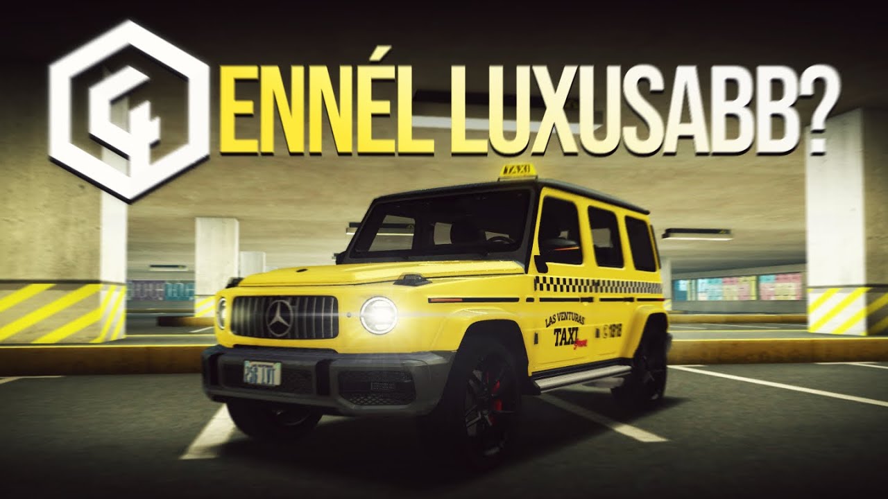 SeeMTA V4 LV | Mercedes G63 TAXI + Mennyit kerestem 3 FUVARRAL? 🚕 #7