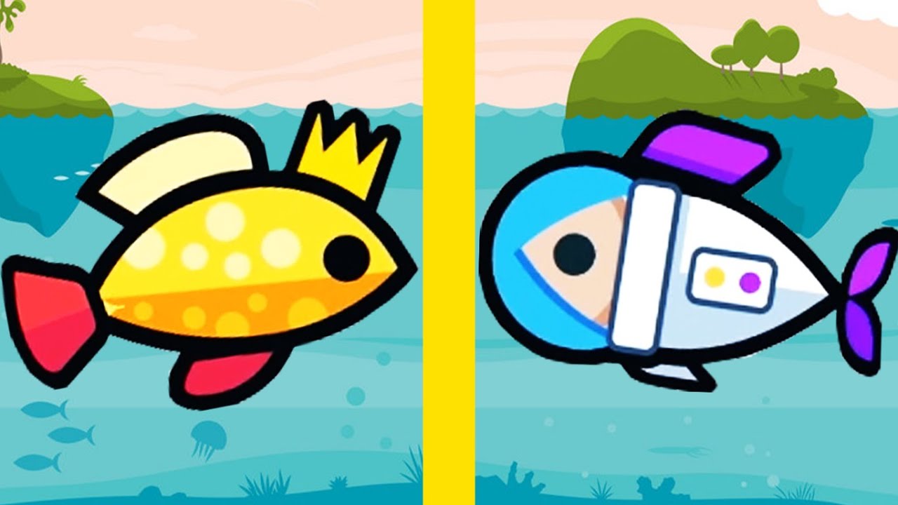 Idle Fish Aquarium! MAX LEVEL 40 STAGES FISH EVOLUTION!