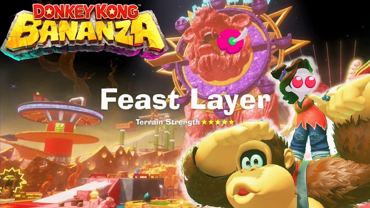 Donkey Kong Bananza - Feast Layer 1400 | Part 6