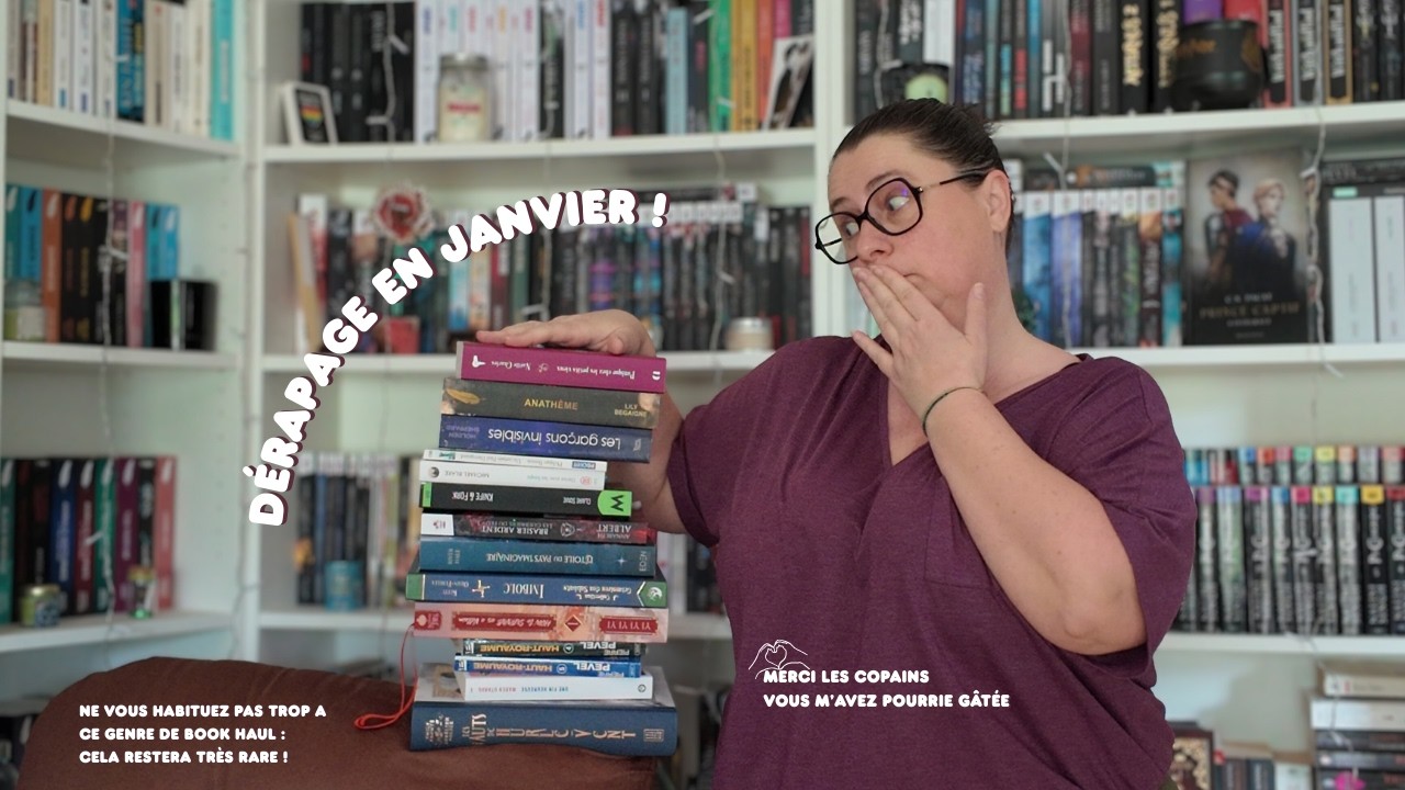 👑📚 BOOK HAUL Janvier 2026 !