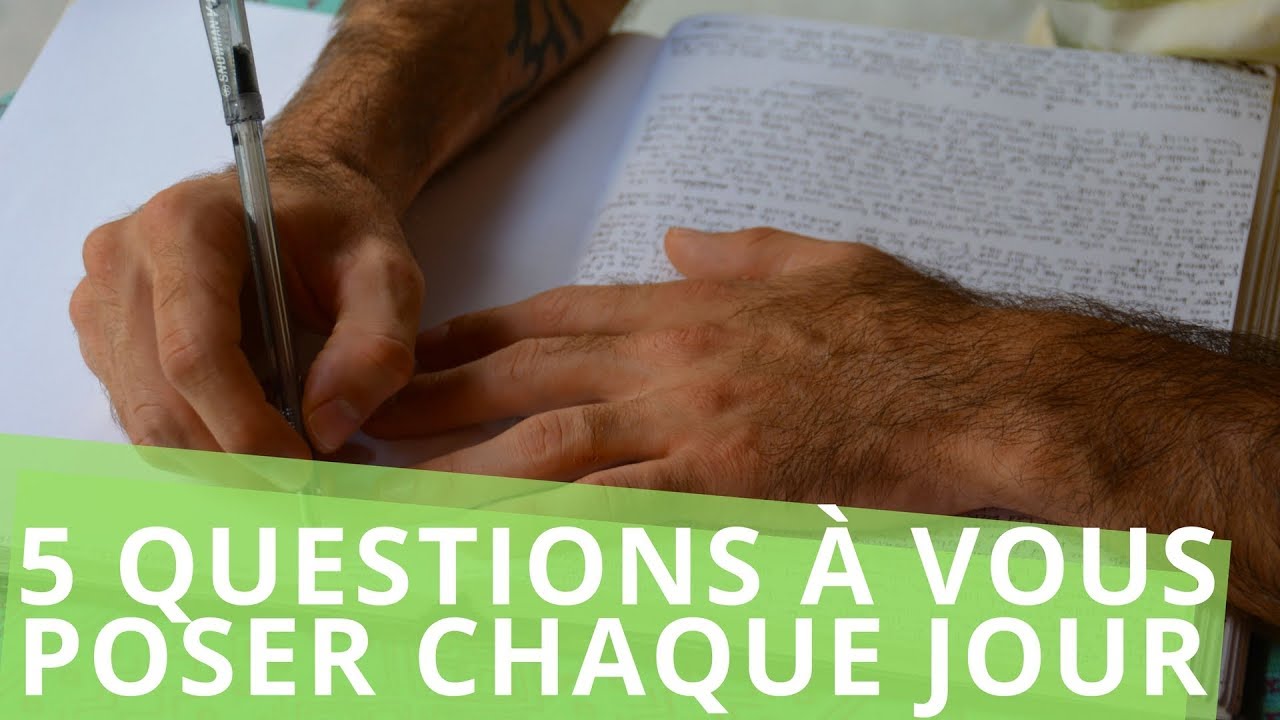 Les bonnes questions à vous poser pour votre Journal