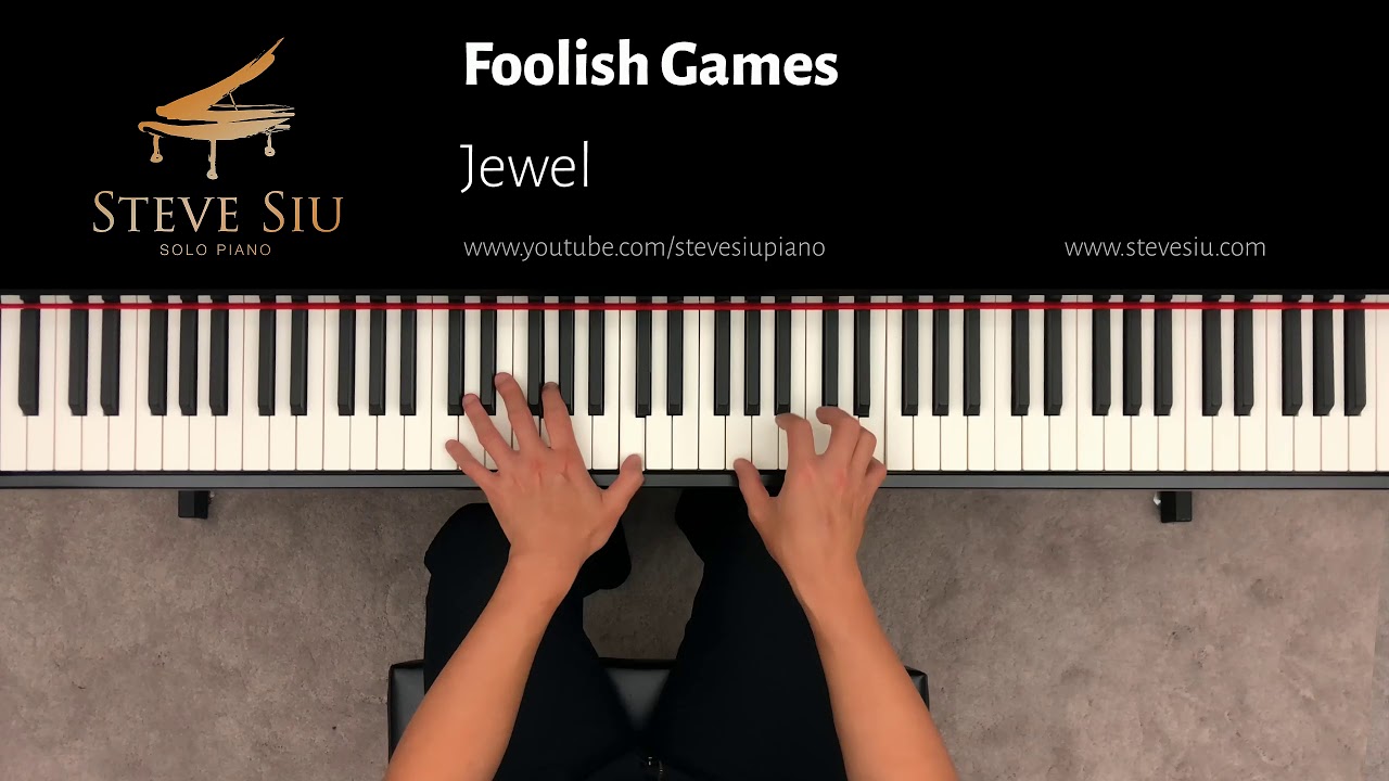 Foolish Games (Jewel) - Piano Cover