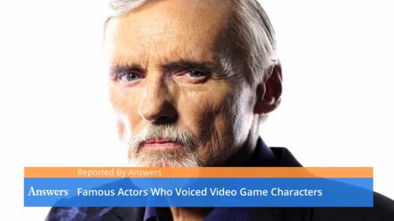 Famous Actors Who Voiced Video Game Characters