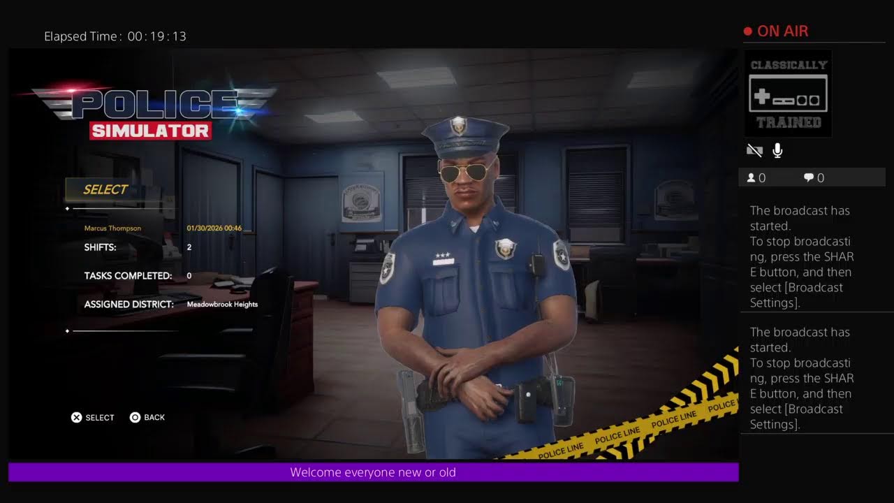 Learning The Badge Live | Police Simulator