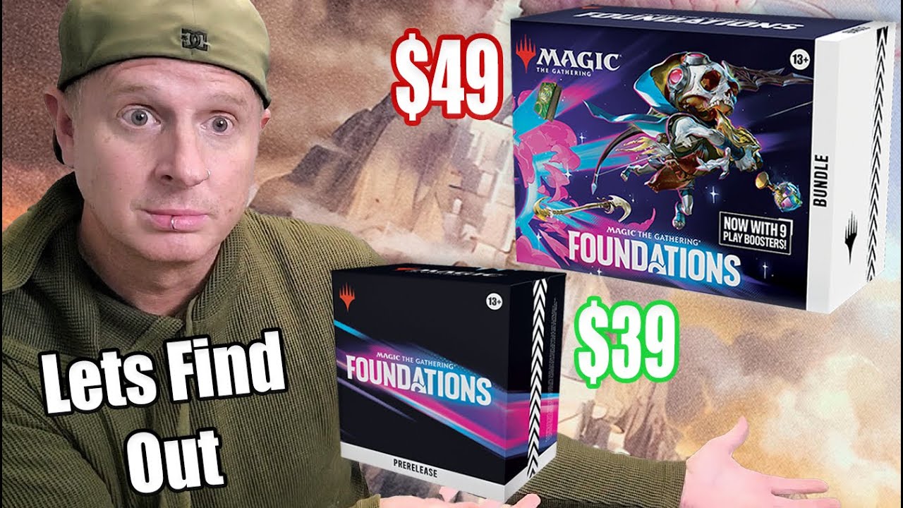 Which Has More $$ Inside | Prerelease Kit or Bundle | MTG Foundations