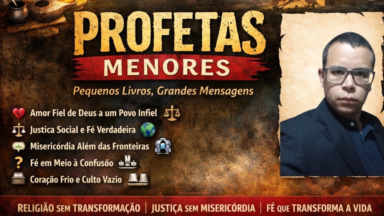 Profetas Menores: mensagens pequenas, impacto gigante