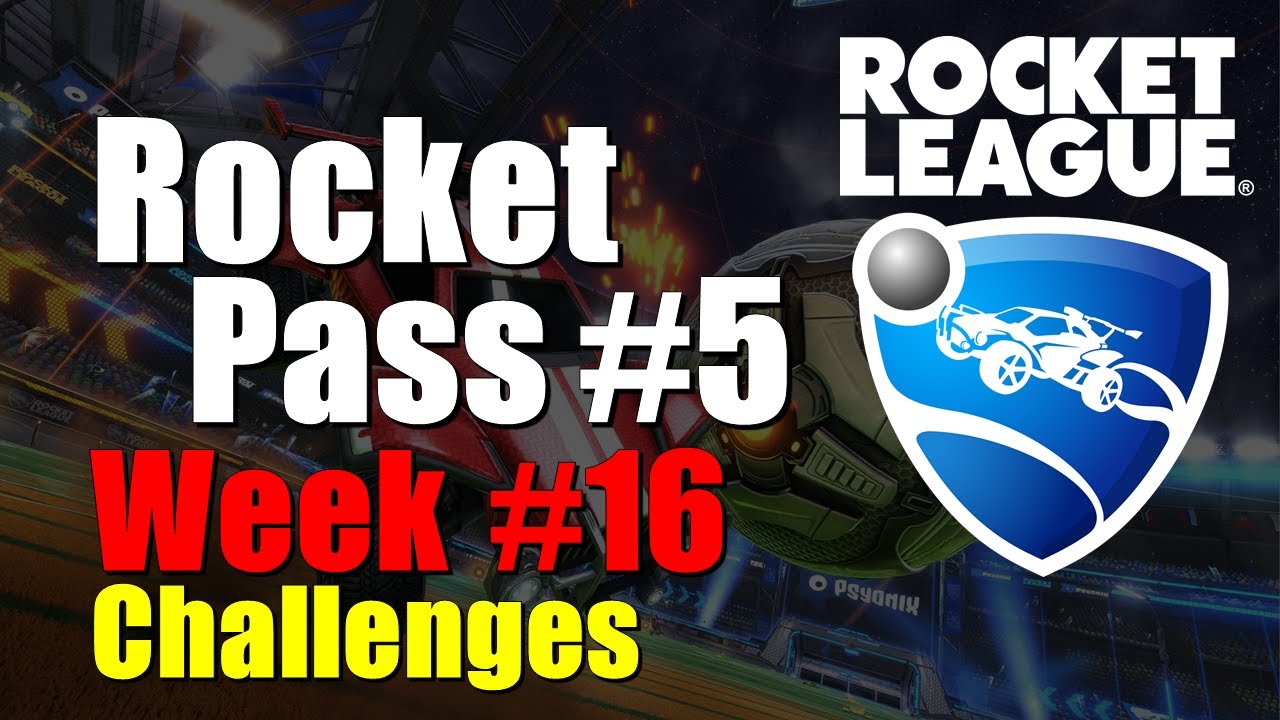 Week 16 Challenges for Rocket Pass 5 in Rocket League