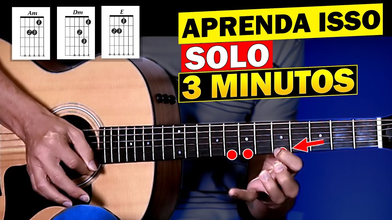 SOLO NO VIOLÃO - Tema de filme - Passo a passo - Prof. Sidimar Antunes 🎸