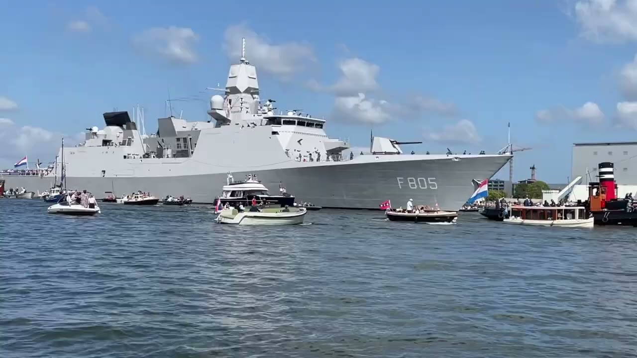 5年一度阿姆斯特丹大盛節日-SAIL AMSTERDAM ￼2025 . 登船觀看從全世界內的大帆船駛入海港- On onboard - SAIL IN Parade ￼￼