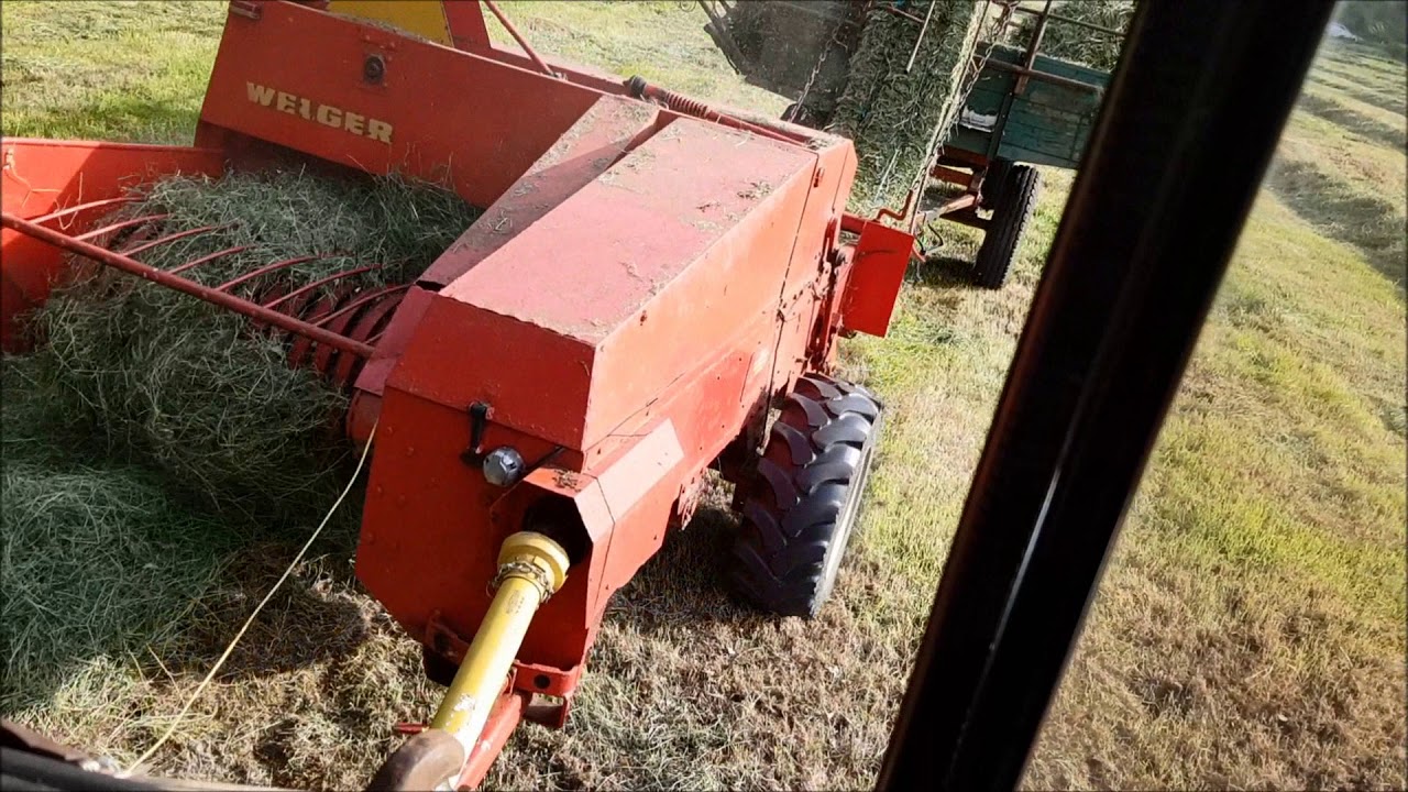 Heu Pressen mit Welger Ap 41