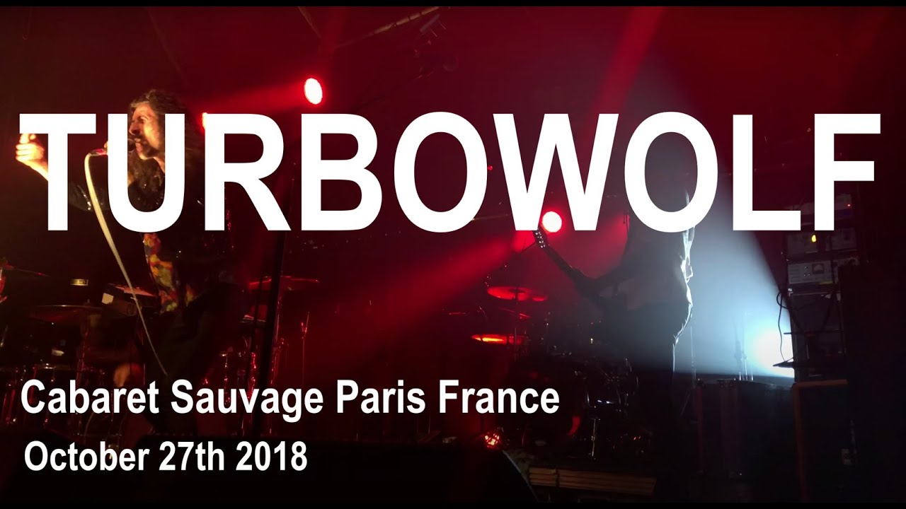 TURBOWOLF Full Live Concert 4K @ Cabaret Sauvage Paris October 27th 2018