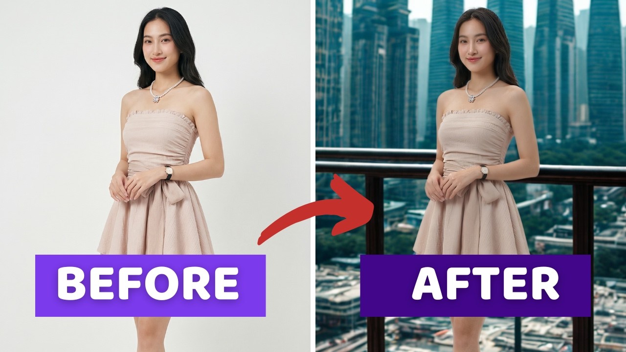 Hướng dẫn tạo ảnh thời trang AI có người mẫu & background chỉ trong 5 phút