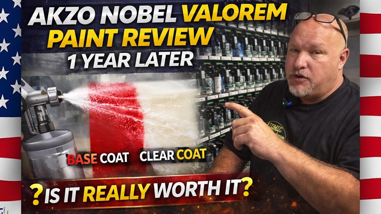 Akzo Nobel Valorem Paint Review After 1 Year | Auto Body Base Coat & Clear Coat Test