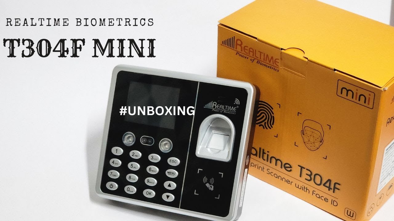 Realtime finger print t304Fmini #shorts #technology #unboxing #realtime