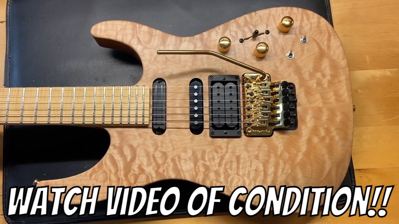 Jackson USA PC1 Phil Collen Signature Natural Quilt