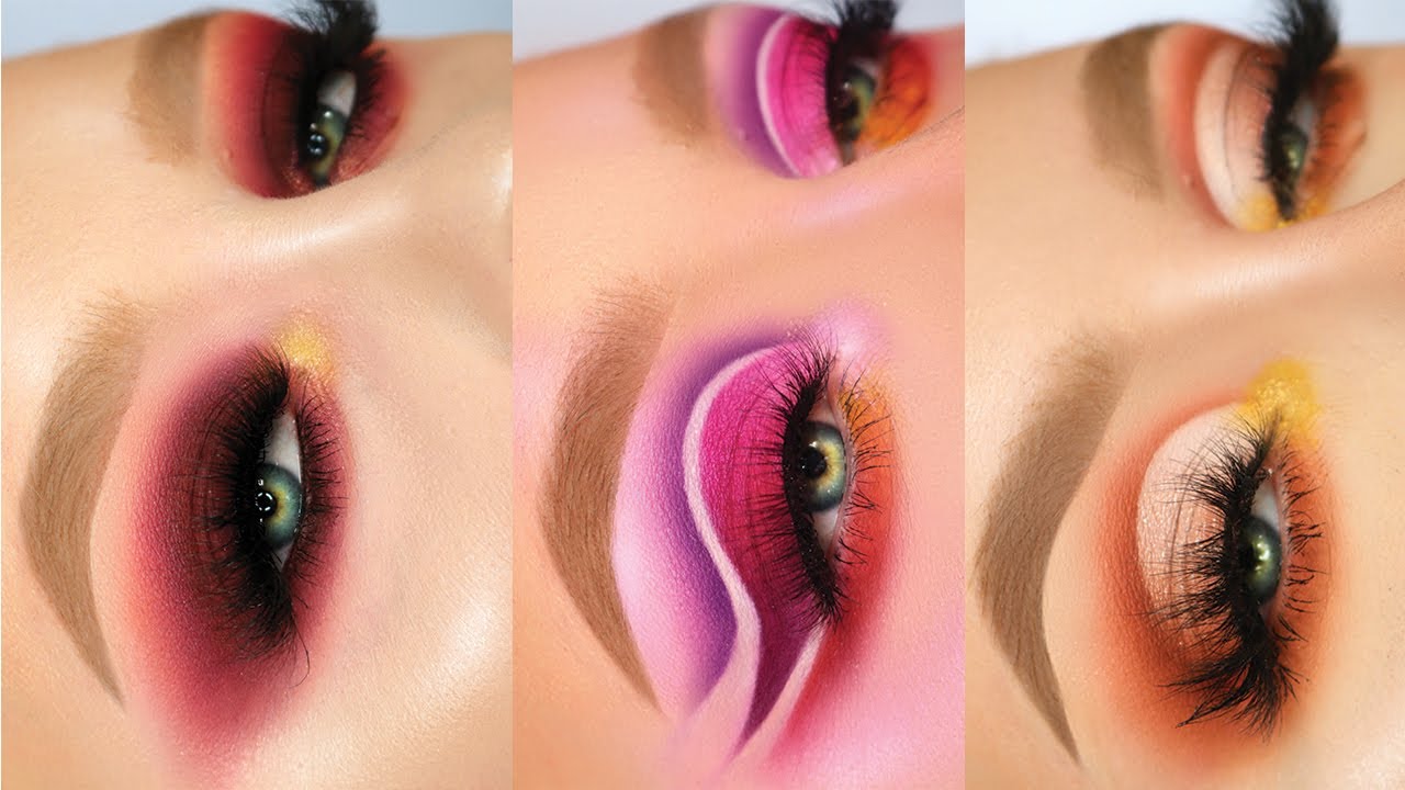 MORPHE X JACLYN HILL PALETTE VOLUME 2 | 3 DIFFERENT EYESHADOW LOOKS | MCDREW