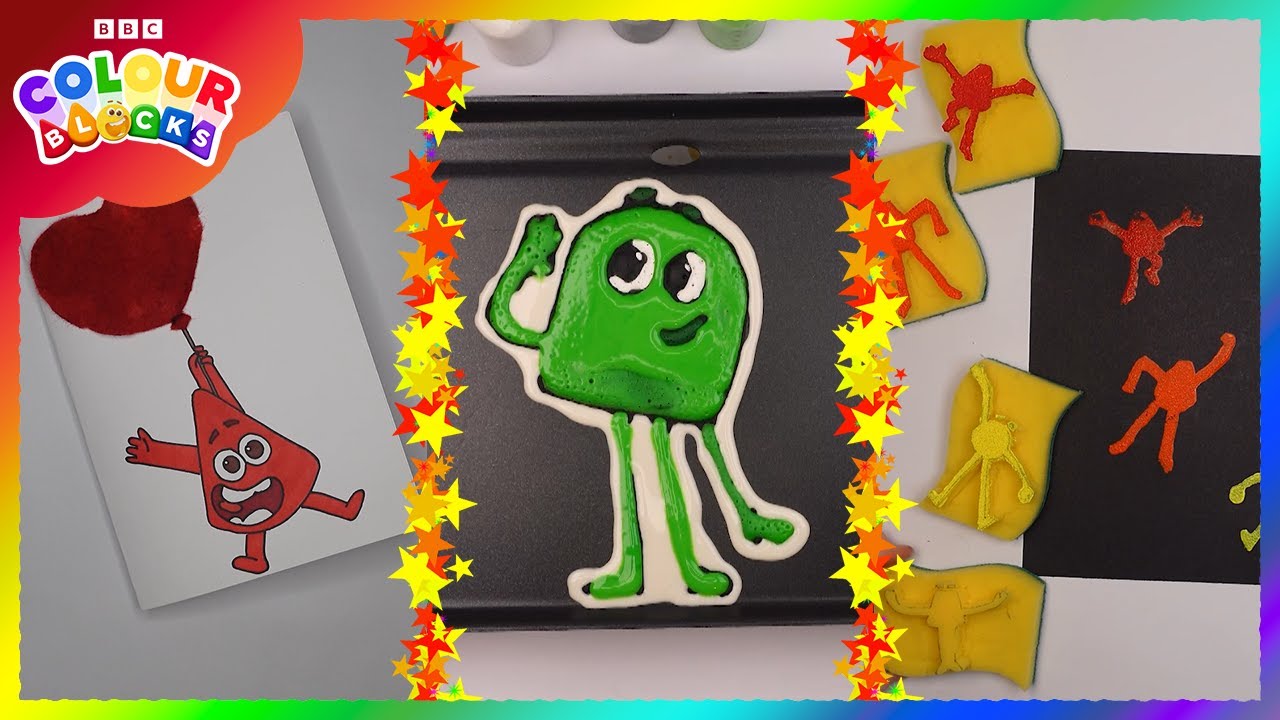 May Bank Holiday Colour Fun! | Kids Learn Colours | @colourblocks