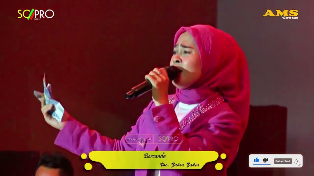 Bercanda - Zahra Zakia  _ Ams group