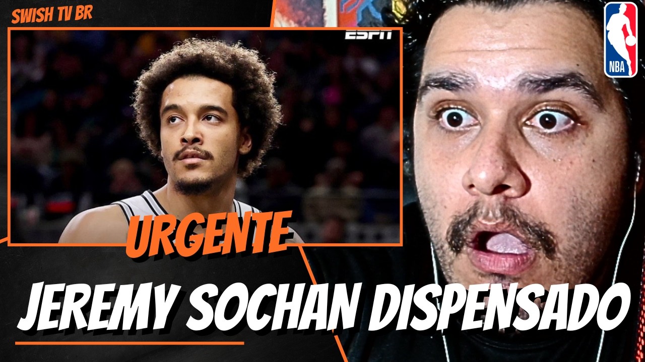 🚨 URGENTE 🚨 Jeremy Sochan é DISPENSADO pelo Spurs 