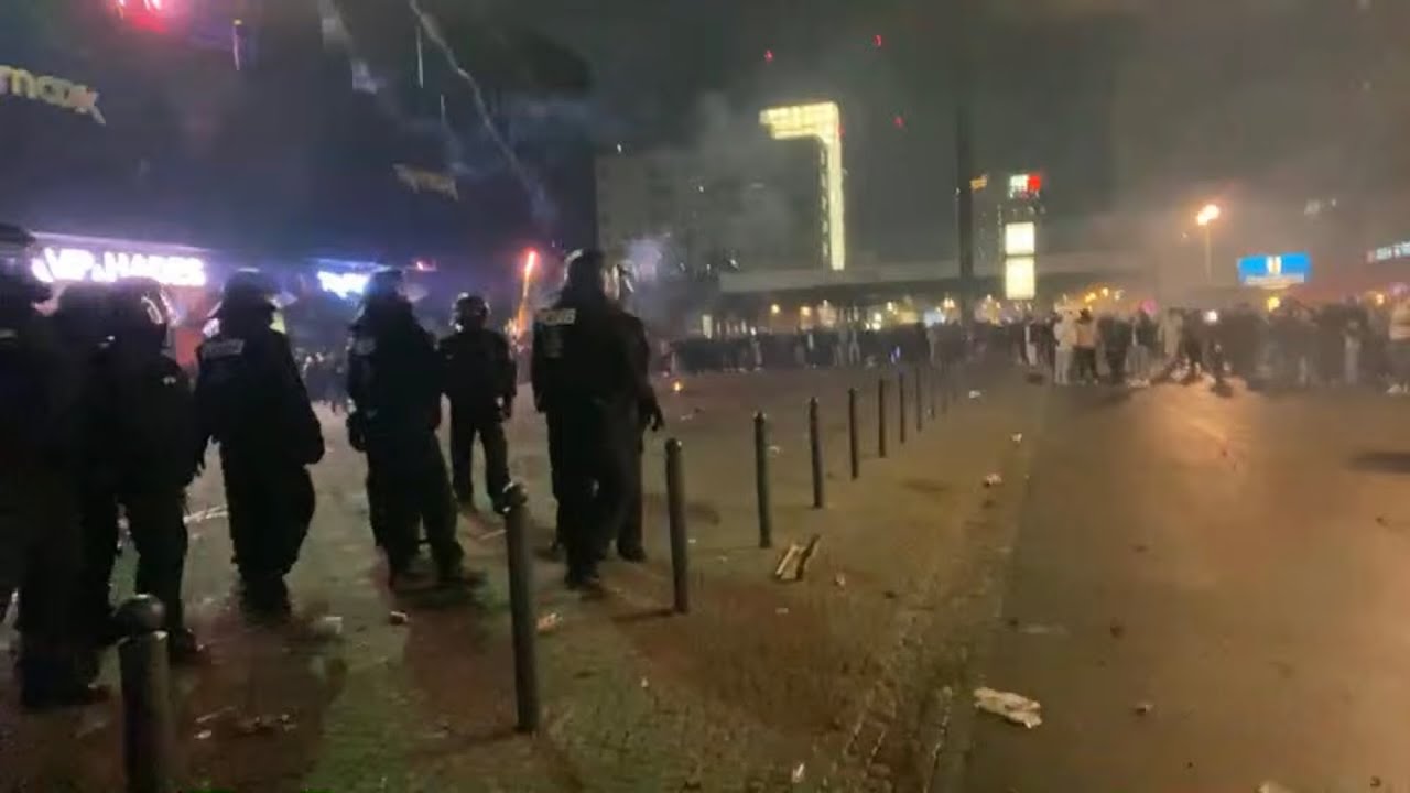 Alexanderplatz Berlin , Silvester 31.12.23