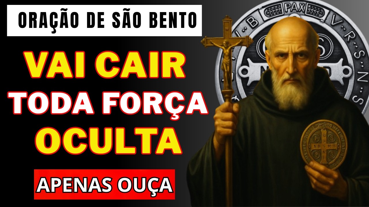 🔴Oração de São Bento Para Desfazer Maldições, Libertação e Proteção Espiritual –Nunca Falha!!🎯🌟