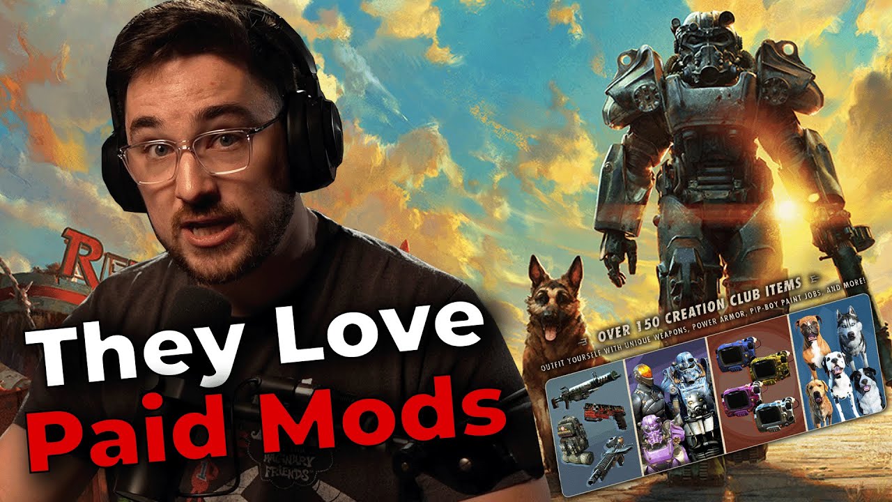 Bethesda's More Concerned With Paid Mods Than Fixing Game Issues - Luke Reacts