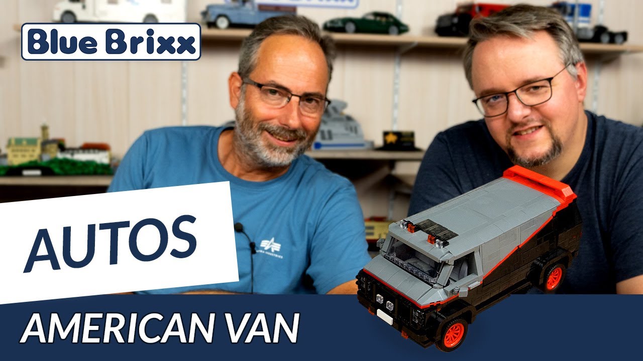 American Van - ein BlueBrixx-Special im Maßstab 1:18!