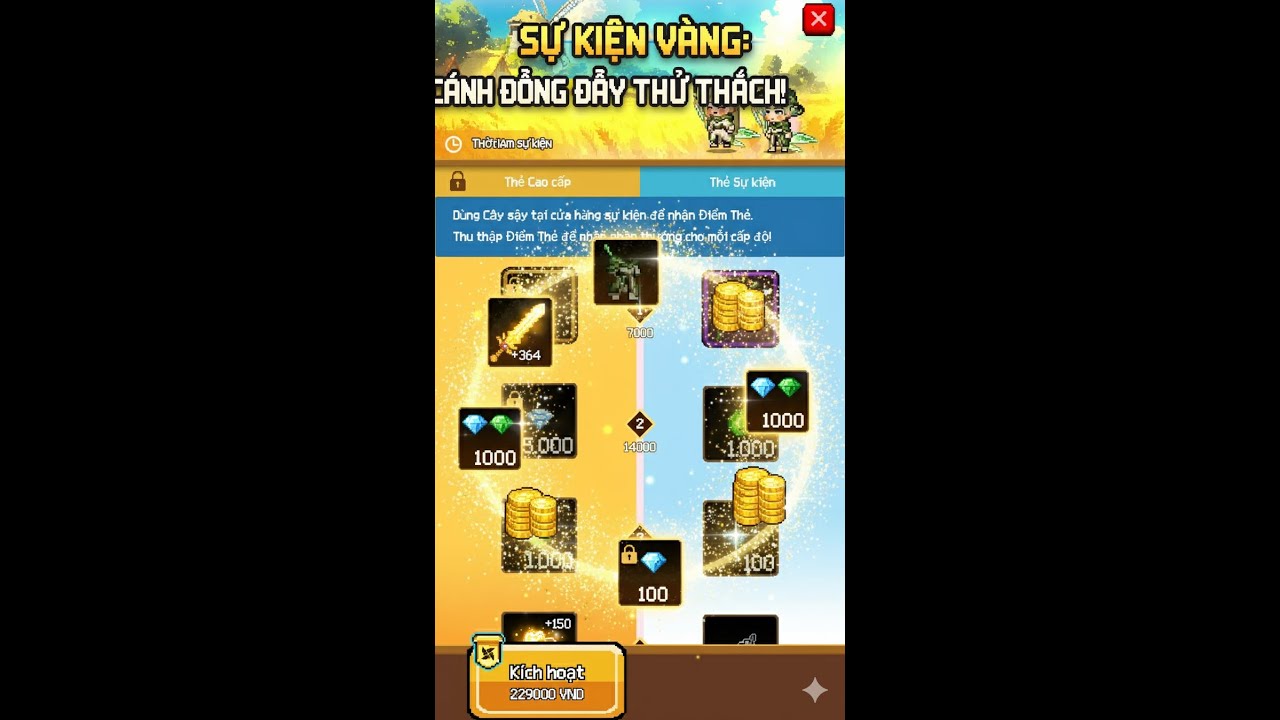 Slayer Legend - Event mới tặng quà 