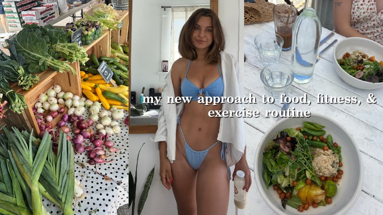 my new approach to food, fitness, and exercise routine that helps me stay healthy & fit