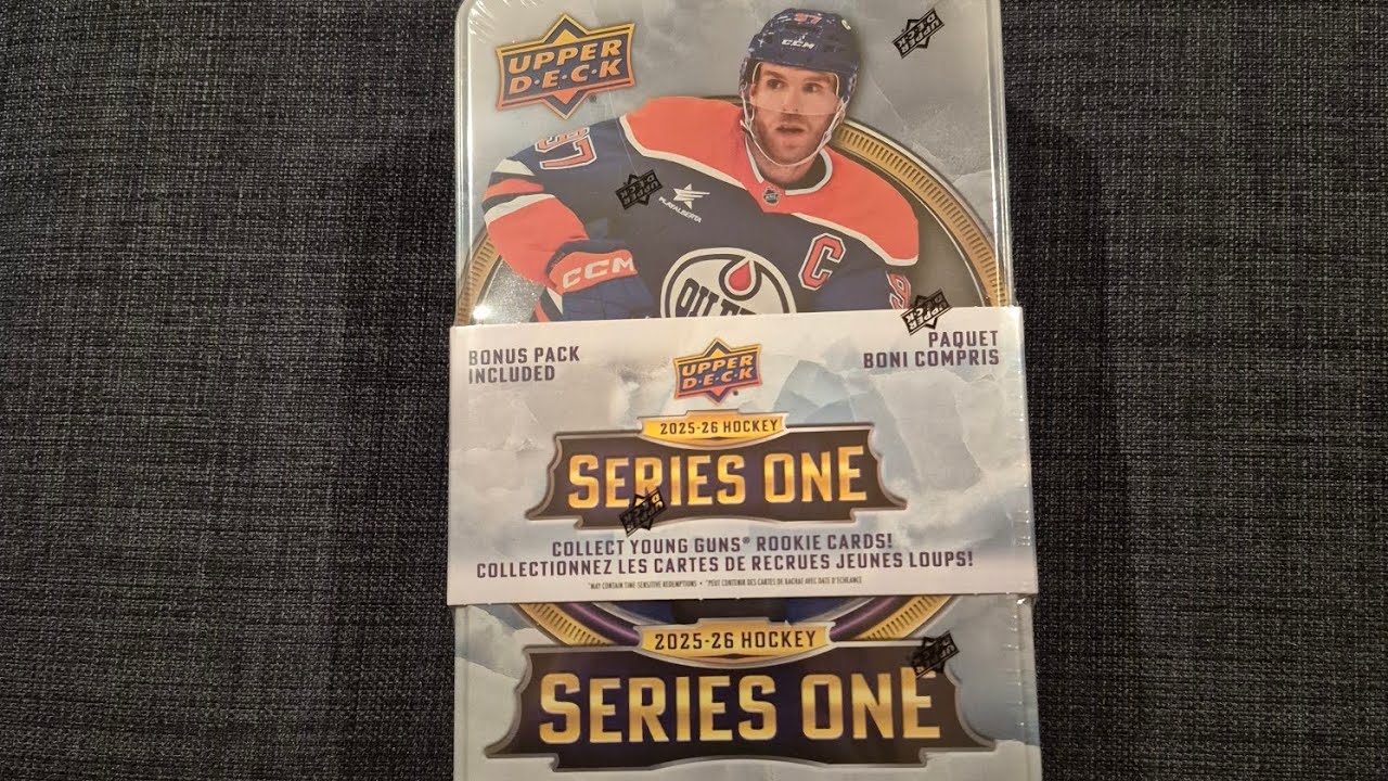 2025-26 Upper Deck Series One Hockey Tin : Big Ivan Demidov Hit