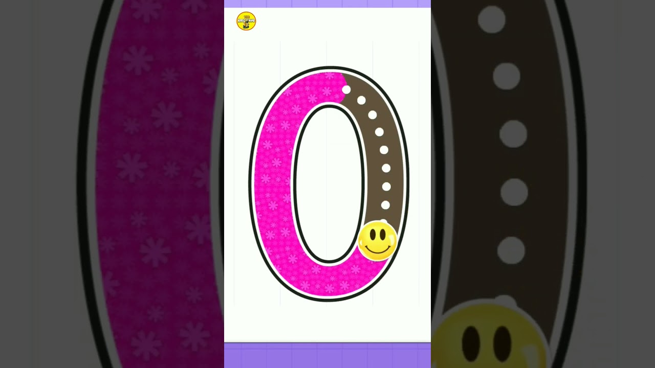 how to write the number 0 