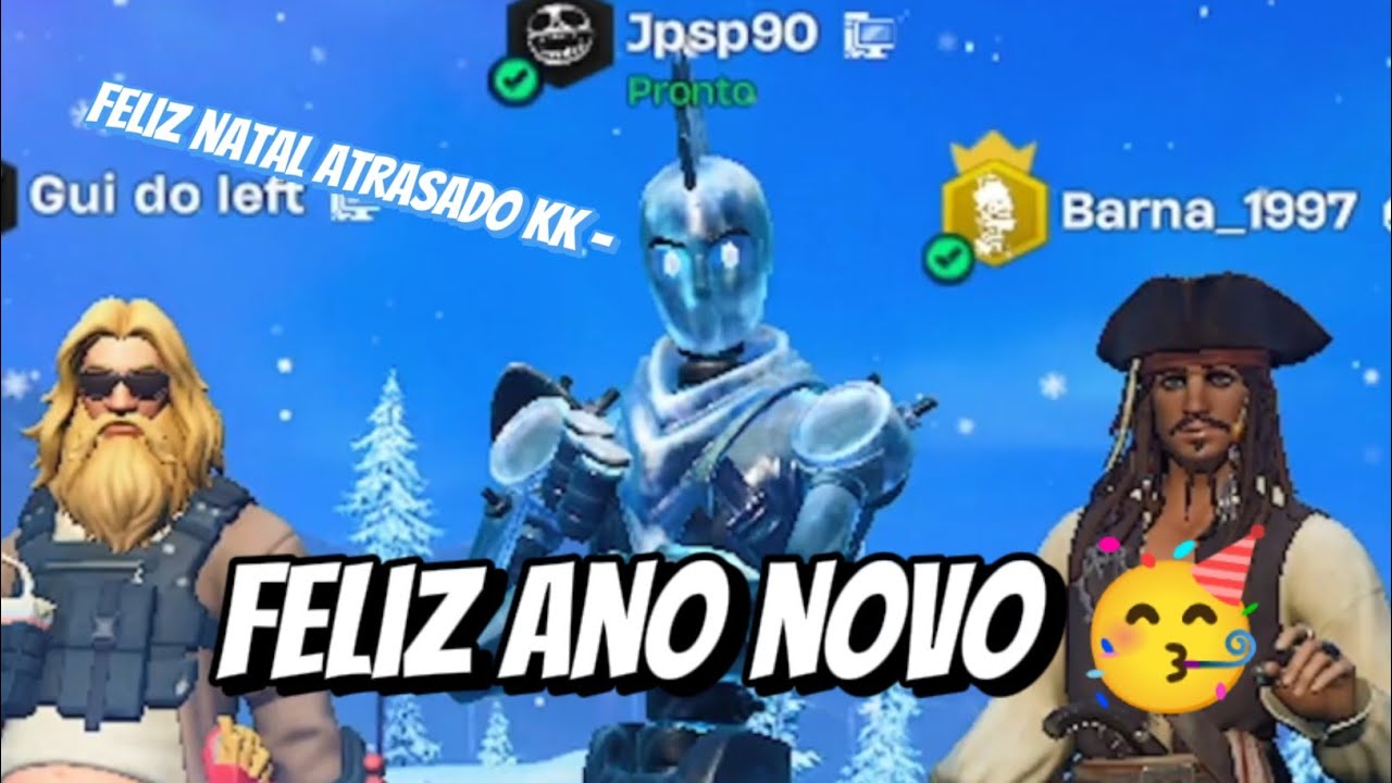 Fortnite Terra dos Sonhos C7T1 - Trocação Trios - Ultimo vídeo do ano!