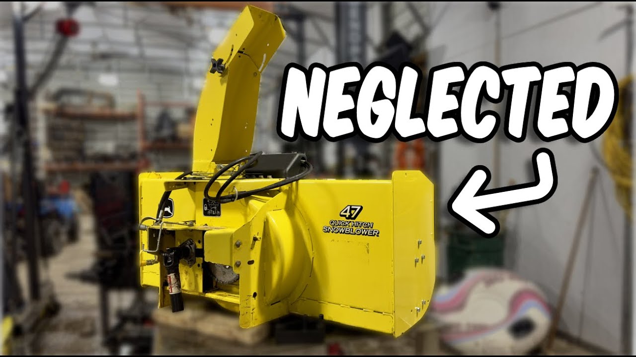 John Deere Snowblower Maintenance - Don't be afraid to DIY