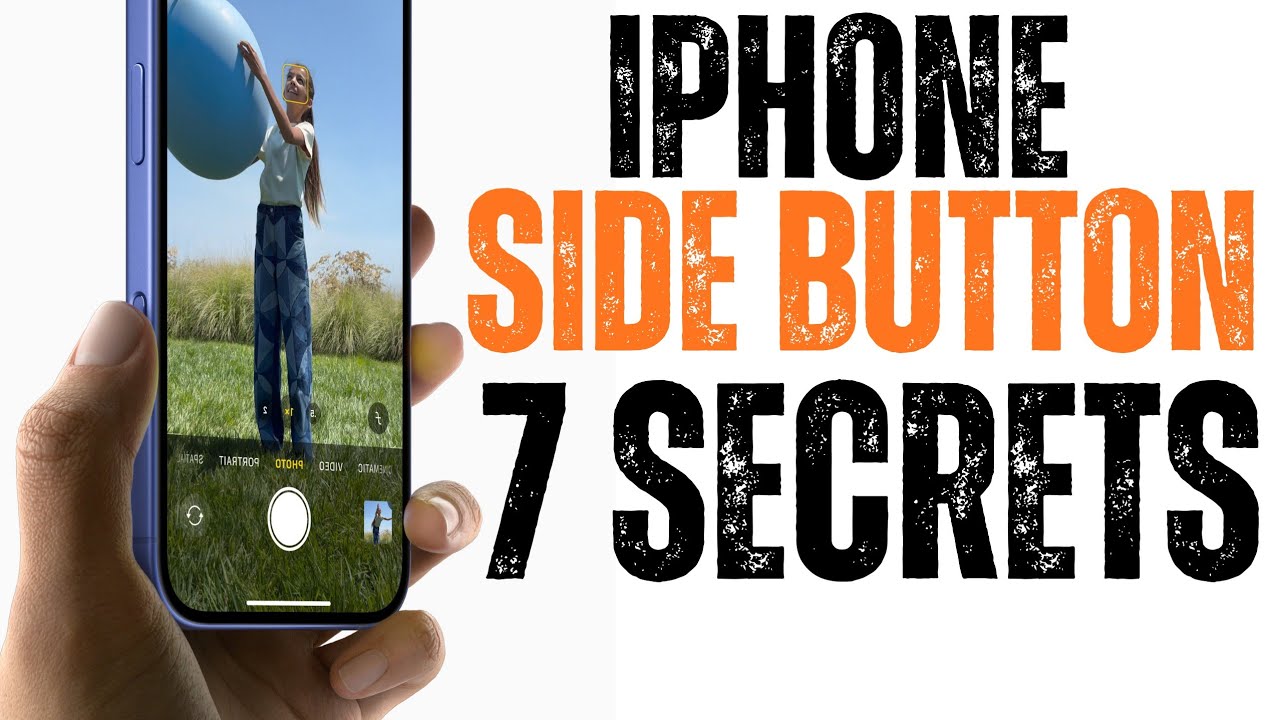 7 iPhone Side Button SECRETS - Everyone Should Know | 2026