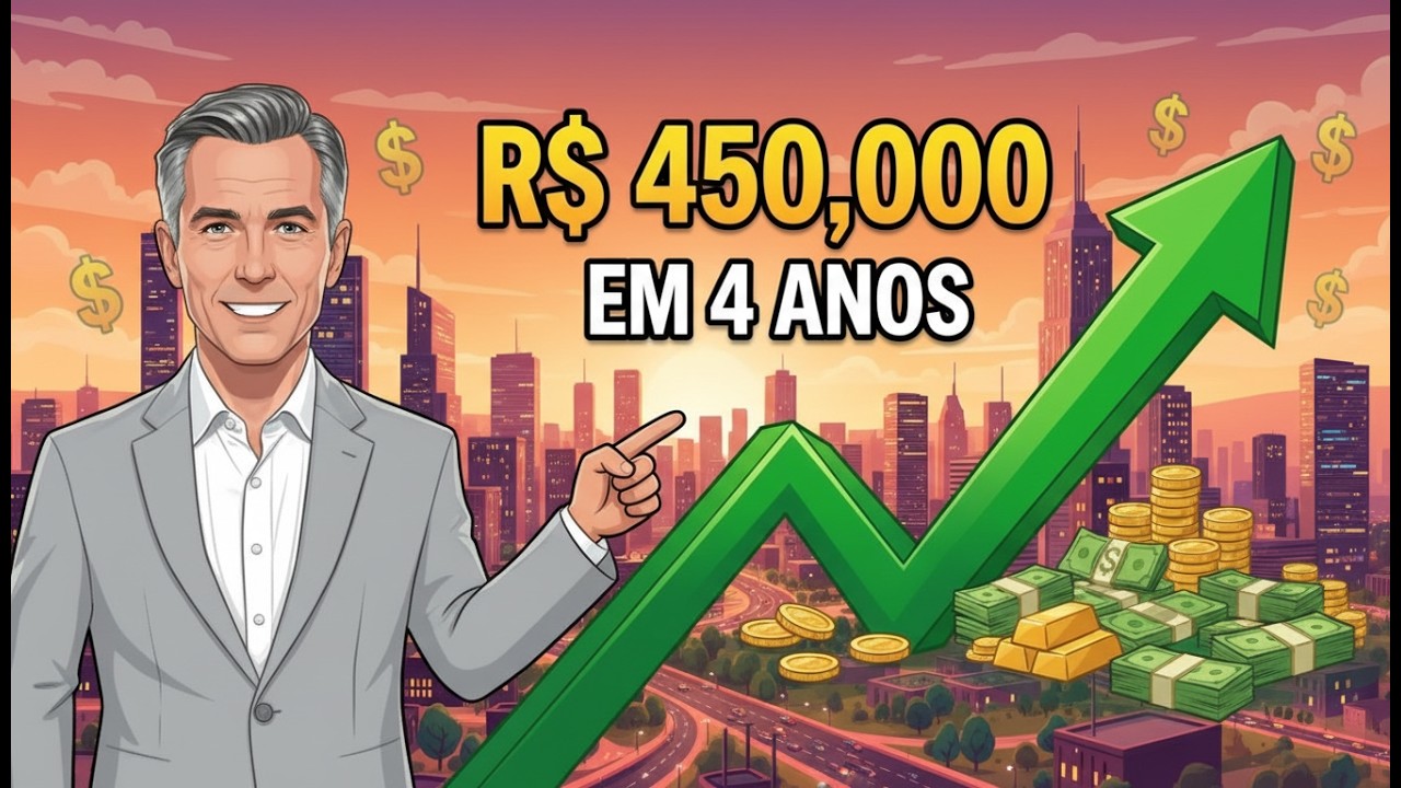 Como Juntar R$ 450.000 em 4 Anos (Plano Completo e Real) – Ninguém te contou isso