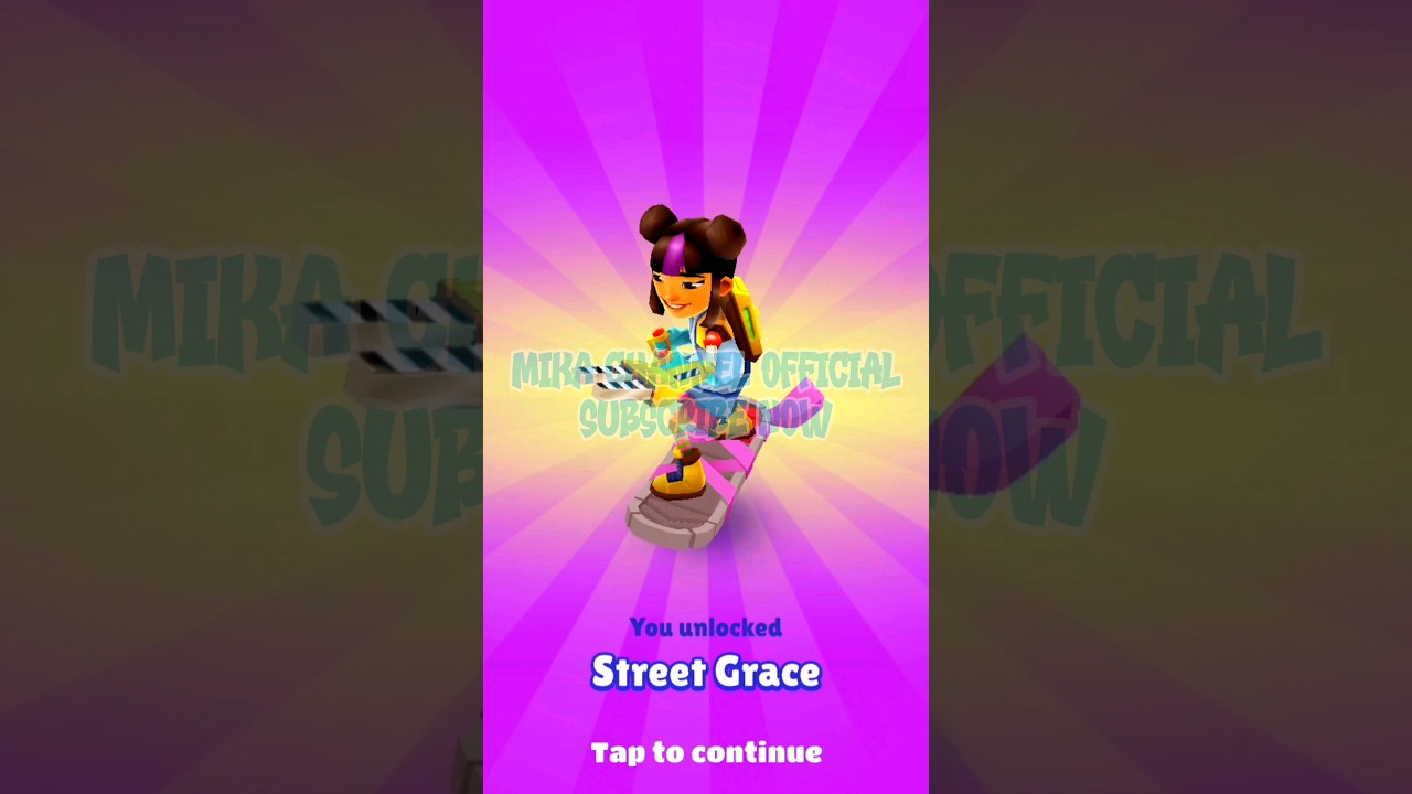 Subway Surfers Classic 2024 - Unlock Street Grace 
