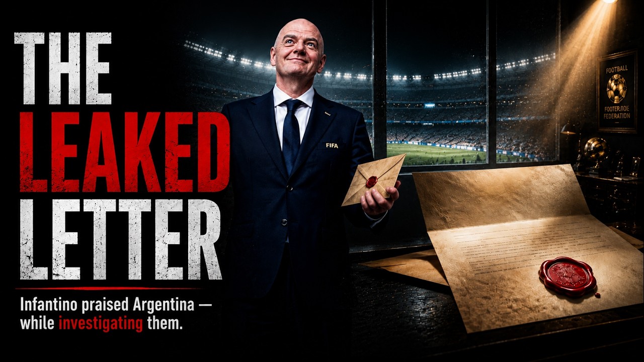 Infantino's Secret Letter to Argentina Is Raising Questions
