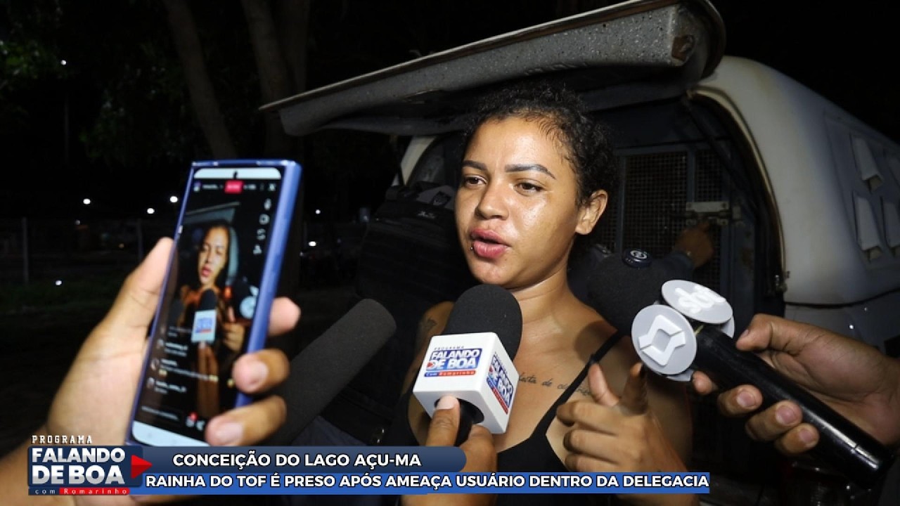 RAINHA DO TOF É PRESO APÓS AMEAÇA USUÁRIO DENTRO DA DELEGACIA