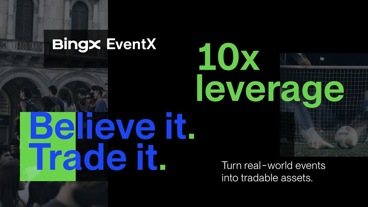 Trade Real-World Events with 10x Leverage | BingX EventX