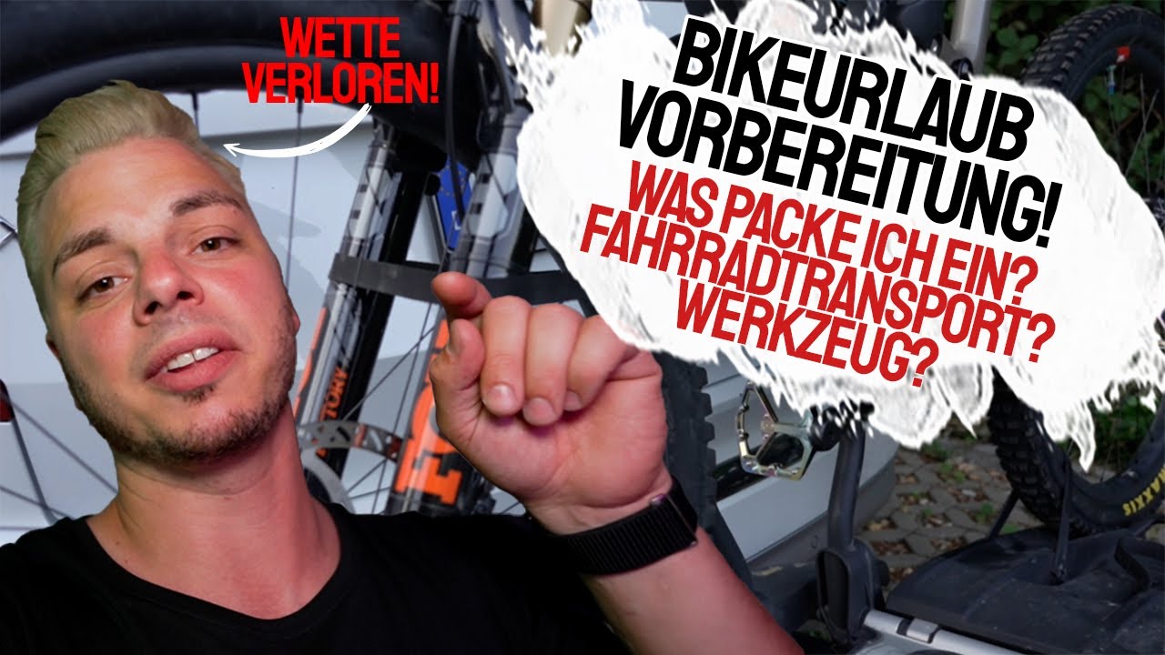 MOUNTAINBIKE URLAUB | Was packe ich alles ein? Protektoren, Ersatzteile & Werkzeug | Fahrradtr&auml;ger