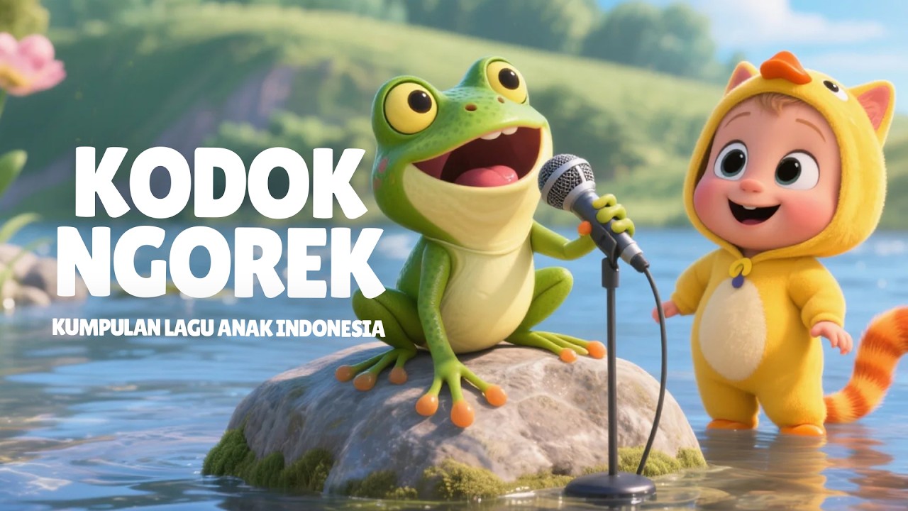Kodok Ngorek Paling Lucu! 🎤 Lagu Anak Indonesia Terpopuler 2025 | Kumpulan Lagu Anak Lucu & Edukatif