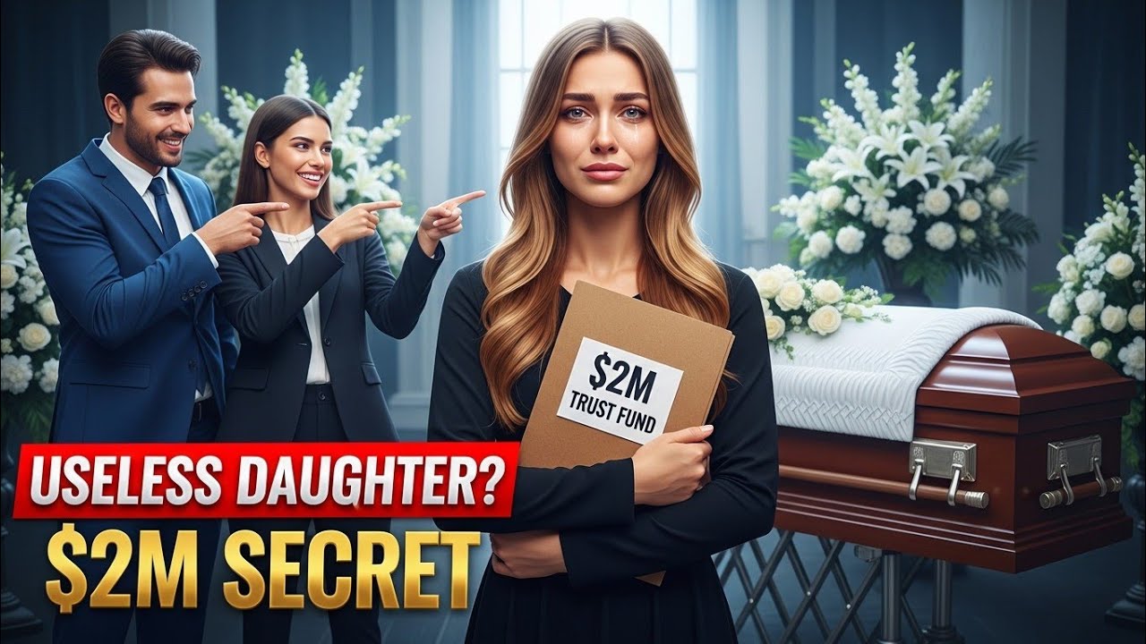 They Called Me the  Useless Daughter  at Dad's Funeral—My Hidden $2M Trust Fund Said Otherwise