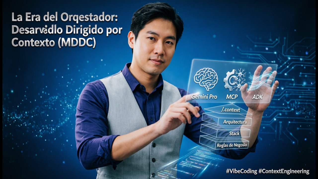 La Era del Orquestador: Desarrollo Dirigido por Contexto (MDDC) 🚀