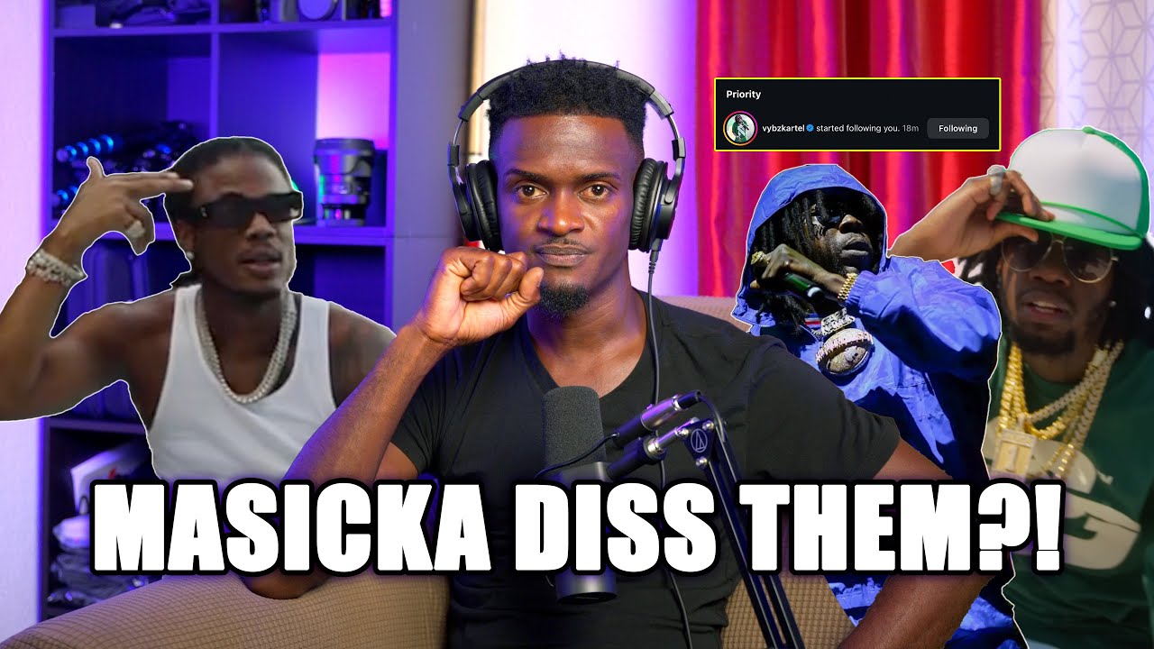 Masicka Disses Vybz Kartel & Alkaline?! Kartel Agrees Me! Aidonia in London | Wul A Reason