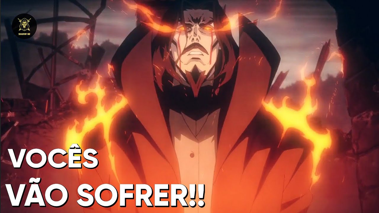 Drácula Elimina a Humanidade após a Igreja Queimar sua Amada 🇧🇷 | Castlevania - Dublado
