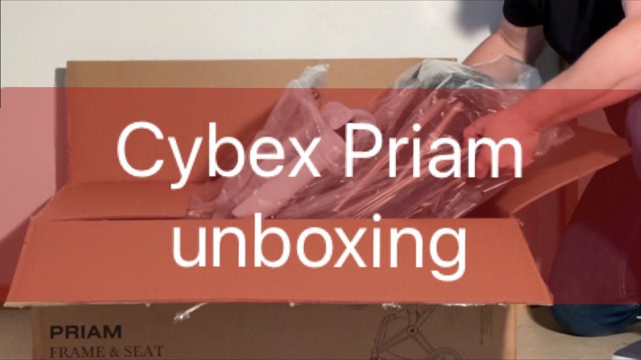 Cybex Priam (версия 2024 года): распаковка и сборка