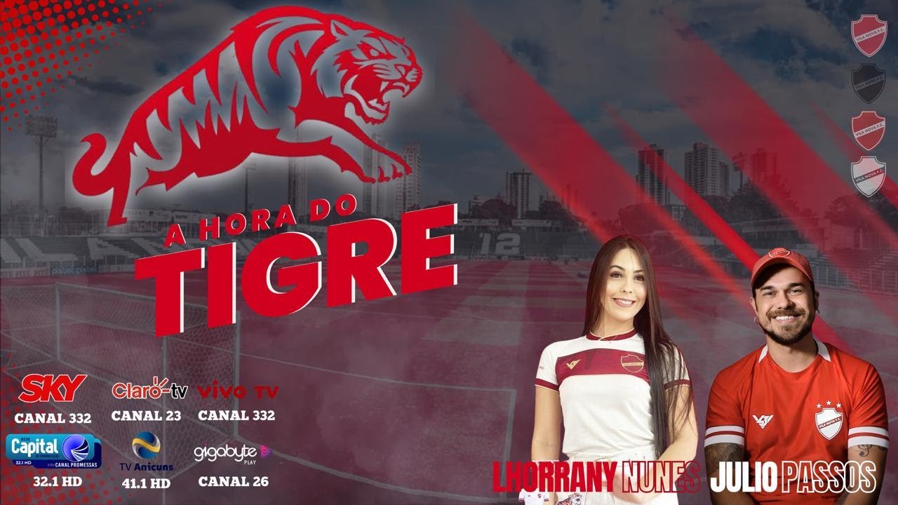 A HORA DO TIGRE - AO VIVO - 27/01 -  TV CAPITAL CANAL 32.1